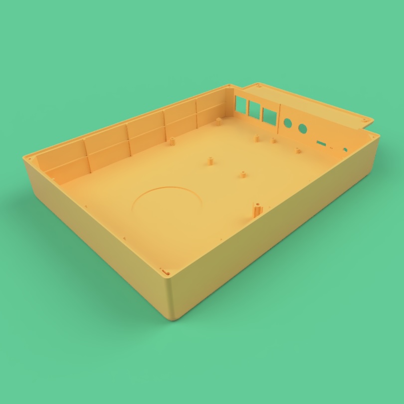 Injection-ready enclosure model.