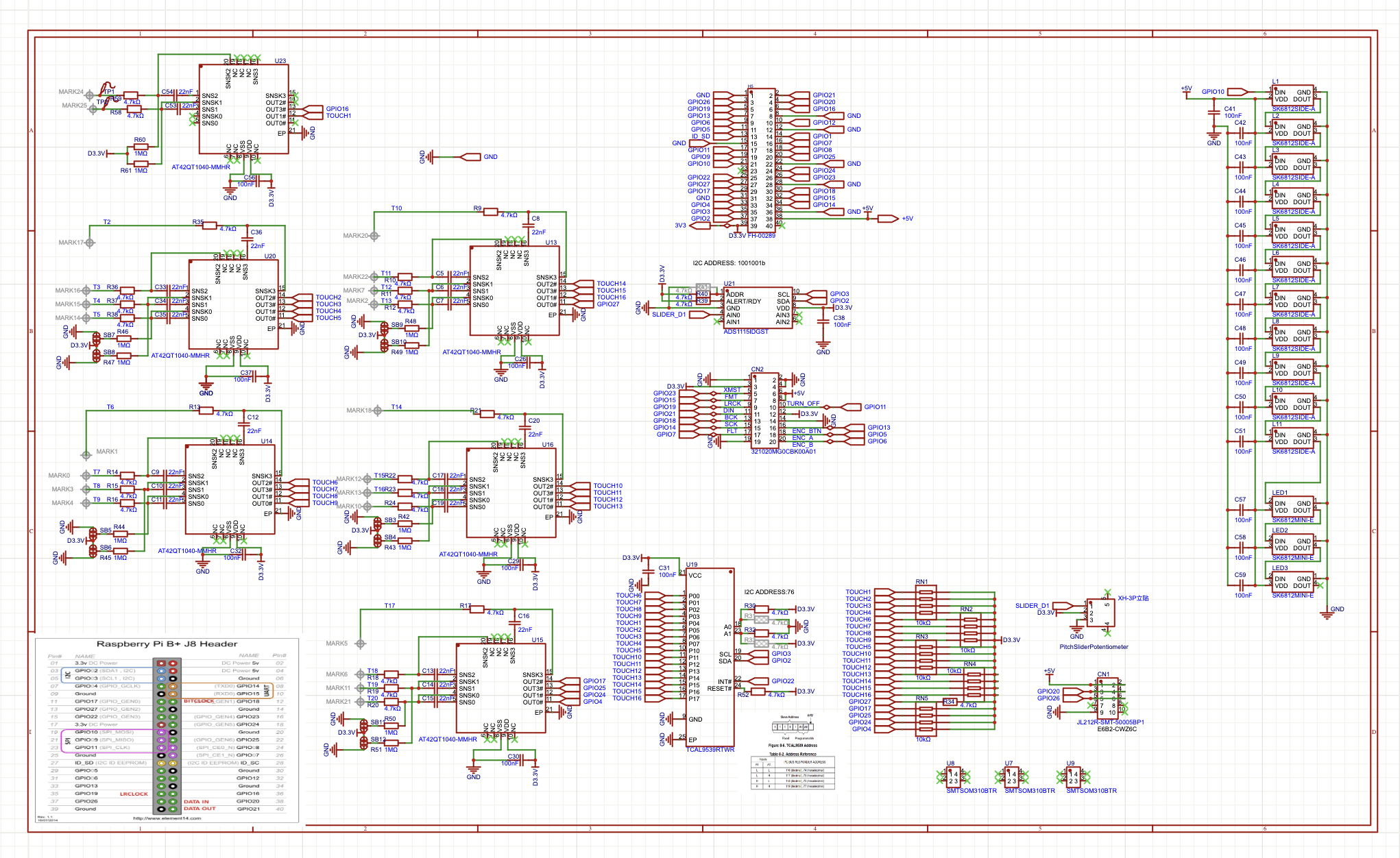 Schematic capture in EasyEDA Pro.
